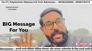 A BIG MESSAGE FOR YOU 