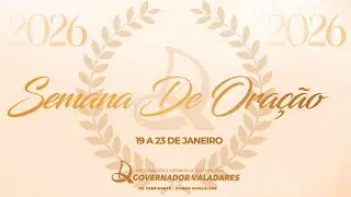 SEXTA FEIRA E A GLORIA DO SENHOR ENCHEU A CASA - 23/01