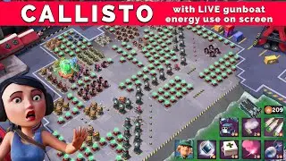 CALLISTO solo with LIVE GBE use - operation Forlorn Hope - BOOM BEACH gameplay & attack strategy
