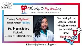 Diabetic Foot Ulcers Need Blood Flow Restored To Heal | Dr. Stacia Jones