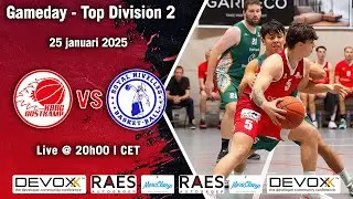 KBBC Oostkamp 🆚 Royal Nivelles Basketball | Top Division 2 (Group B) | Season 2024-2025