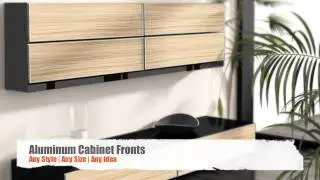 Aluminum Frame Cabinet Doors | Aluminum Kitchen Cabinet Doors | Aluminum Systems New York