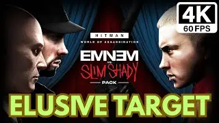 HITMAN Eminem Vs Slim Shady - ELUSIVE TARGET Walkthrough [4K 60FPS PC] (No Commentary)