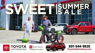 🍉🔥 The Sweet Summer Sales Event is HERE at Toyota of Hattiesburg! 🔥🍉