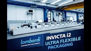 Introducing the INVICTA i2 - Redefining Mid Web Flexographic Printing by Lombardi Converting Machine