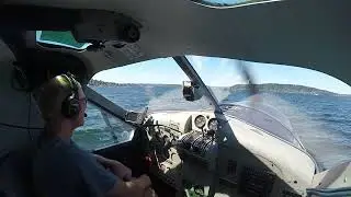 Beautiful Day Flying a DeHavilland BEAVER SEAPLANE with Jim the Pilot 