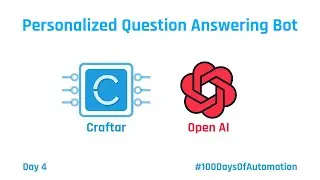 Create a Question Answering Bot with NoCode using OpenAI and Craftar