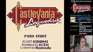 Retro Achievement Hunting - Castlevania Legends (Part 1/2)
