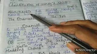 THOMAS HARDY AS A NOVELIST || LONG QUESTION || DESCRIBED IN HINDI