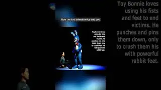 toy Bonnie love to end feet to victim #fnaf