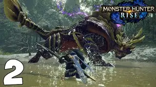 MONSTER HUNTER RISE Прохождение. Часть 2 (Большой Идзути. Мидзуцунэ)