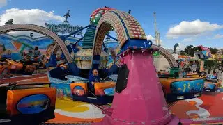 Der Polyp (Dre&szlig;en) Day Time On Ride Cannstatter Volksfest Stuttgart 2023