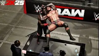WWE 2k25 - Randy Orton vs R-Truth: Undisputed Championship Match at Raw