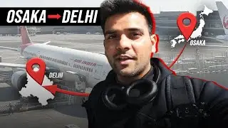 Osaka to Delhi | Surprise visit to family | Indian in Japan.