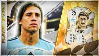 BASE ICON 85 RATED HERNAN CRESPO PLAYER REVIEW - FIFA 23 ULTIMATE TEAM - BEST CHEAP ICON STRIKER??
