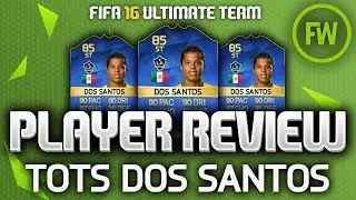 TOTS DOS SANTOS (85) *MLS ALL STAR* PLAYER REVIEW (FIFA 16 ULTIMATE TEAM)
