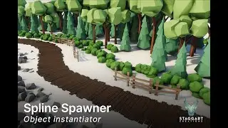 Spline Spawner - Unity Asset Store Trailer