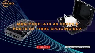 MBN-FOSC-A10 48 Cores 8 Ports SC Optical Fibre Joint Closure | In-Line Splice Closure | Bwinners