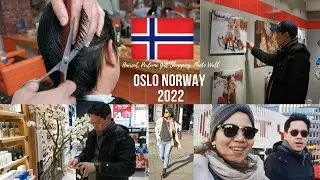 Oslo Norway 2022: Men's Haircut, Perfume Gift Shopping, Photo Wall Print Order/Living In Norway Vlog