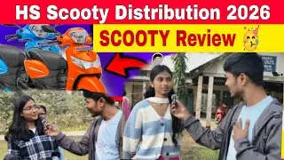 Finally SCOOTY Distribution Done ✅ #pragyan_bharati_scooty_scheme_2025 #ashindoo 