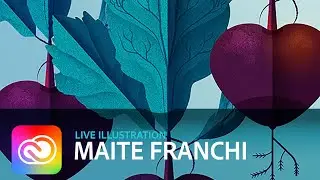 Live Illustration with Maite Franchi - DAY 3/3 | Adobe Creative Cloud