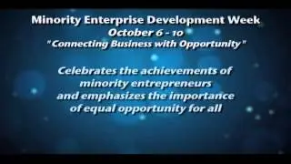 Minority Enterprise Development Week