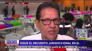 En su segundo día, prosigue escrutinio jurisdiccional ordenado por el TJE
