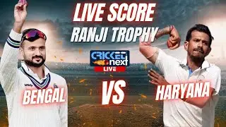 🔴LIVE: Bengal vs Haryana Day 2 Live Score | HAR vs BEN Live Updates | Ranji Trophy Live Match