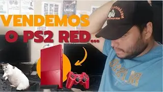 Vendemos o PS2 vermelho da locadora de games 🎮 😔