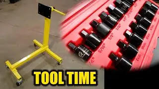 JEGS Engine Stand 1000lbs & Sunex Stubby Hex Sockets