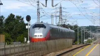 NSB Class 73 73042 Arriving at Rygge Station Norway