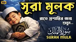 শান্তিময় ঘুমের জন্য সূরা মূলক শুনুন  (سورة الملك) Surah Mulk by Shamsul Haque | সূরা মূলক তেলাওয়াত