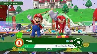 Mario & Sonic at the Tokyo 2020 Olympic Games - Team Dream Karate #9 (Team Mario/Red Power)