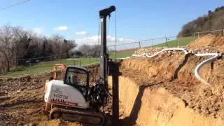 Tescar CF2.5 A Mini piling rig