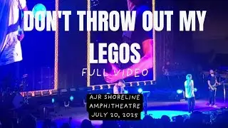 Don't Throw Out My Legos AJR with Adam Somewhere in the Sky Mountain View (7/20/25) #ajr