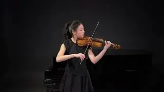 Olivia Lee (13yrs)  J.S. Bach Violin Partita No. 3 in E Major BWV 1006