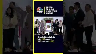 IPO Listing | Credo Brands Marketing (Mufti) Debuts On Dalal Street | N18S | CNBC TV18