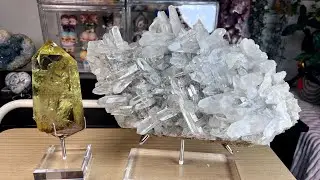 Wait Until You See This Clear Quartz Cluster&hellip; 😳✨