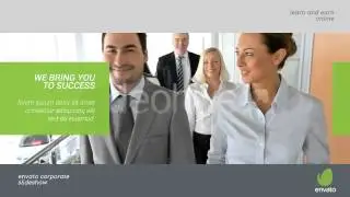 Company Profile Video Presentation: After Effects Template