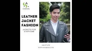 Strut in Style: Unmasking Sharsal's Leather Jacket Magic