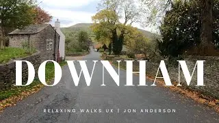 Beautiful Scenic Countryside Village - England | Walk Around Downham Village In 4K