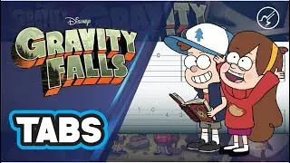 Gravity Falls Theme Song / Weirdmageddon Guitar TABS