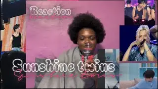 Reacting to the sunshine twins happy belated birthday #vony_baby #reaction #straykids #han #felix 