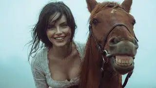 🐎 Horse Ride in Morning Fog 🌫️🌾