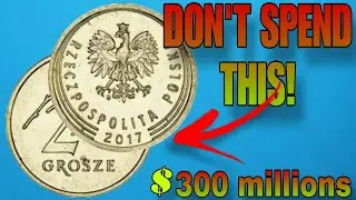 2 grosze of coin rzeczpospolita Polska zloty polish 2017.