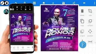 DAY 8: KOINONIA FLYER DESIGN || CHURCH FLYERS || PIXELLAB TUTORIAL