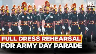 LIVE: Full Dress Rehearsal For Army Day Parade From Jaipur | Army Day Parade 2026 LIVE Visuals