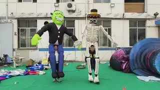 Custom Digital Inflatables Zombies Puppet for #Stagedesign #AdvertisingInflatable Decoration