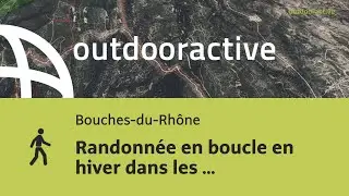 Randonn&eacute;e en boucle en hiver dans les alentours de Boulbon le 30 janvier 2026