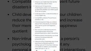 Benifits of learning Graphology #graphology #graphologist  best books for graphology